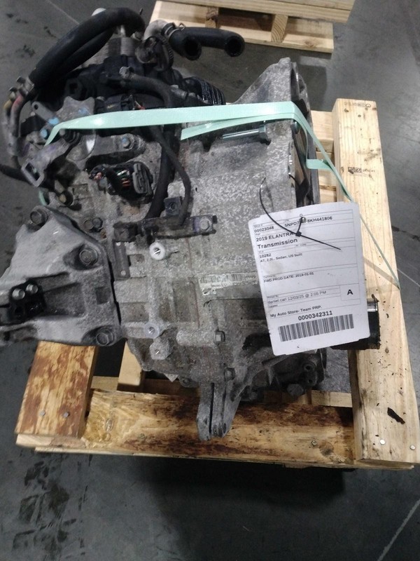 2019 Hyundai Elantra Automatic Transmission Assembly FWD 86K Miles OEM Black