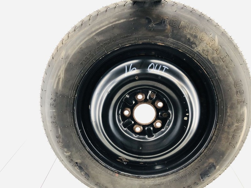 12-18 MITSUBISHI OUTLANDER EMERGENCY SPARE TIRE WHEEL 155/90D16 110M OEM