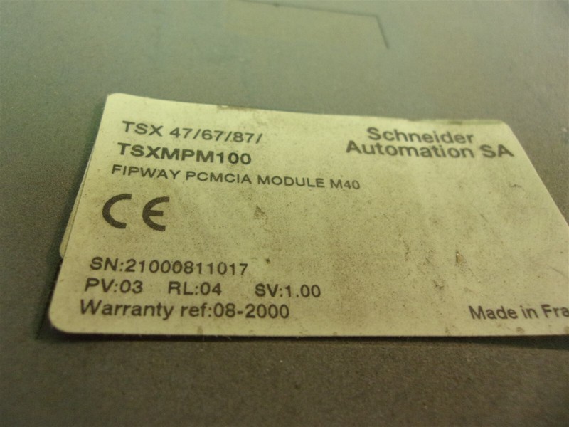 Schneider TSXMPM100 Fipway PCMCIA Module "C" *FREE SHIPPING*