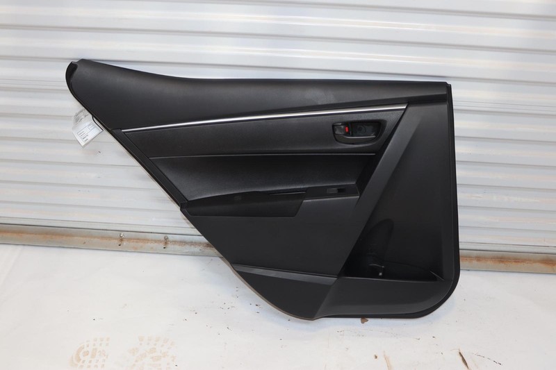 2014-2015 TOYOTA COROLLA REAR LEFT SIDE DOOR PANEL TRIM COVER OEM