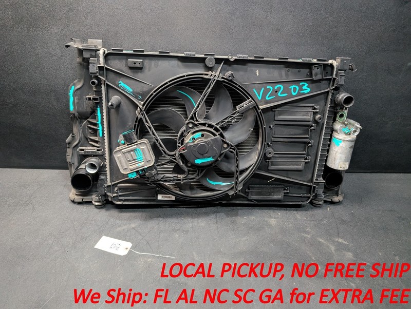 Cooling Fan Radiator A/C Condenser Intercooler 2015 Volvo S60 31368427 2014-2018