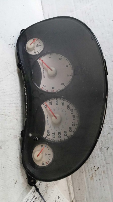 Used Speedometer Gauge fits: 2003 Jeep Liberty cluster MPH black trim Grade A
