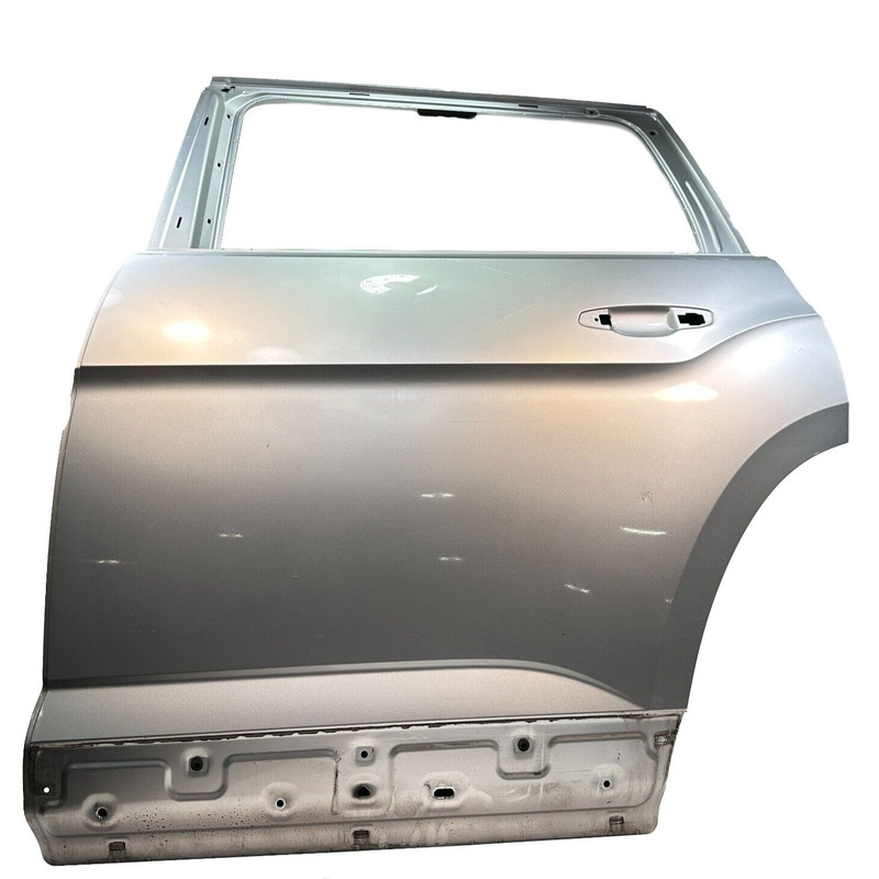 2018-2022 VOLKSWAGEN ATLAS REAR LEFT DRIVER SIDE DOOR SHELL SILVER 8E8E OEM
