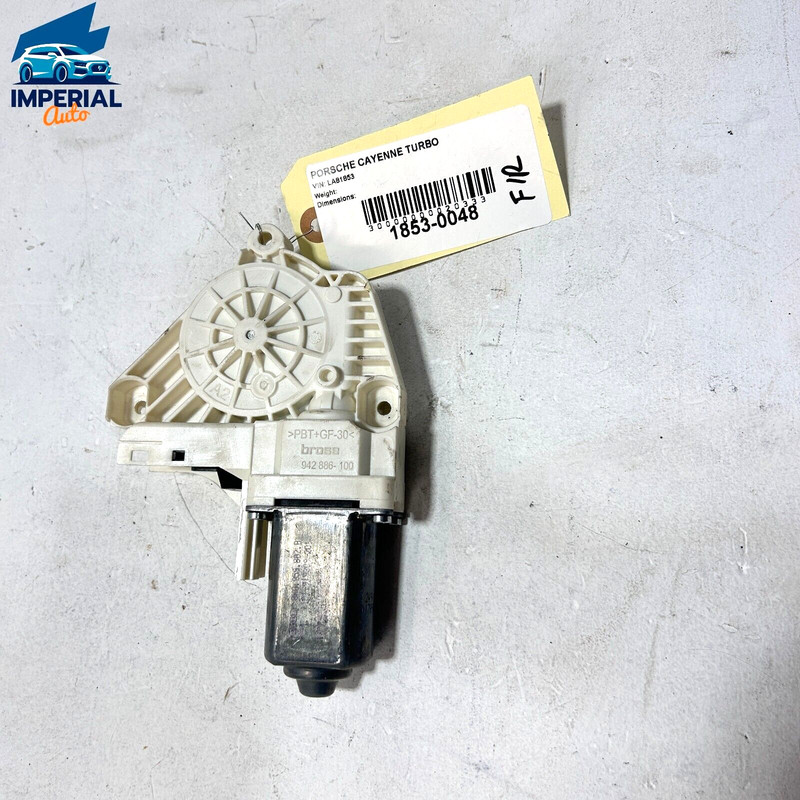2011-2018 PORSCHE CAYENNE FRONT PASSENGER SIDE DOOR WINDOW REGULATOR MOTOR OEM