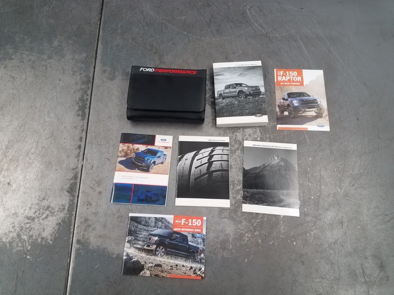2019 Ford F150 Raptor 4x4 Owners Manual #3737 C2