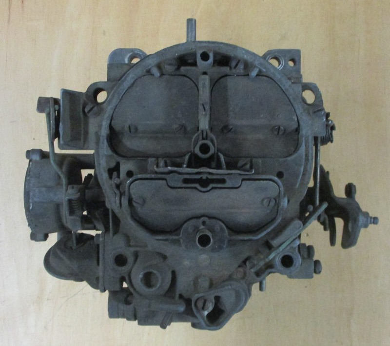USED 4 BARREL ROCHESTER Q-JET CARBURETOR 17057504 1747 R4-M4MC 1975-77 CHEVY/GMC