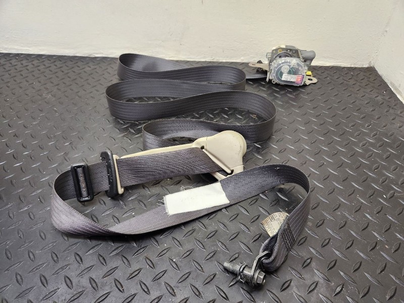 08-13 Infiniti G37 Coupe Front Right Passenger Retractor Gray OEM 86884-JK65B