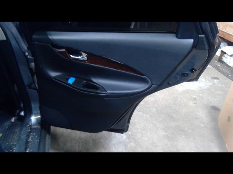 2017 QX50 Passenger Right Rear Door Trim Panel Black Rear 1279552
