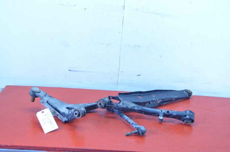 10-14 SUBARU LEGACY AWD REAR RIGHT PASSENGER CONTROL ARM SET OF 4 ITEMS OEM