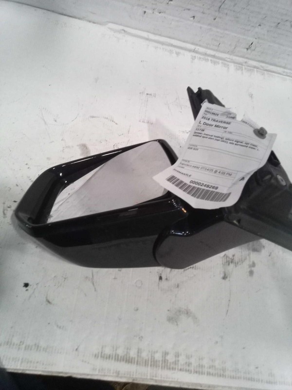 2018 Chevrolet Traverse Left Door Mirror Assembly Brown 697153 144K Miles
