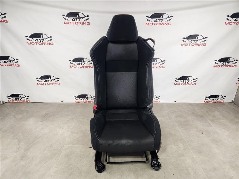 2017-2020 Toyota 86 Driver Front Seat Bucket Cloth Left LH White Stitch OEM