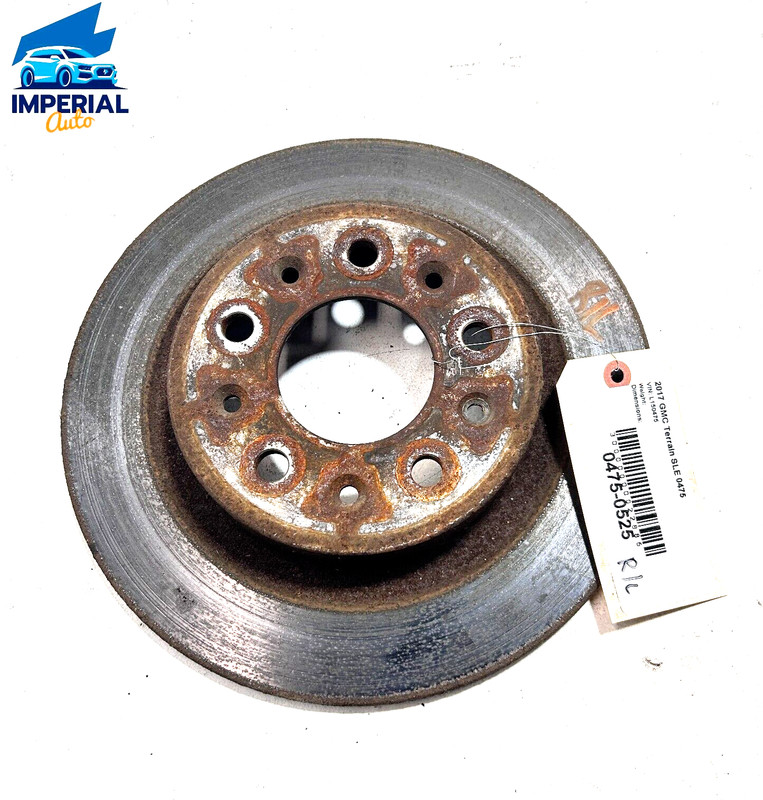 GMC TERRAIN 2018 - 2023 REAR PASSENGER OR DRIVER SIDE BRAKE DISC ROTOR OEM 1PCS