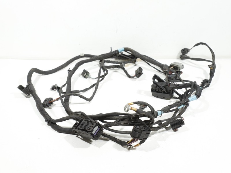 12-15 MERCEDES ML350 W166 DRIVER SIDE HEADLIGHT & ENGINE BAY WIRING HARNESS CUT