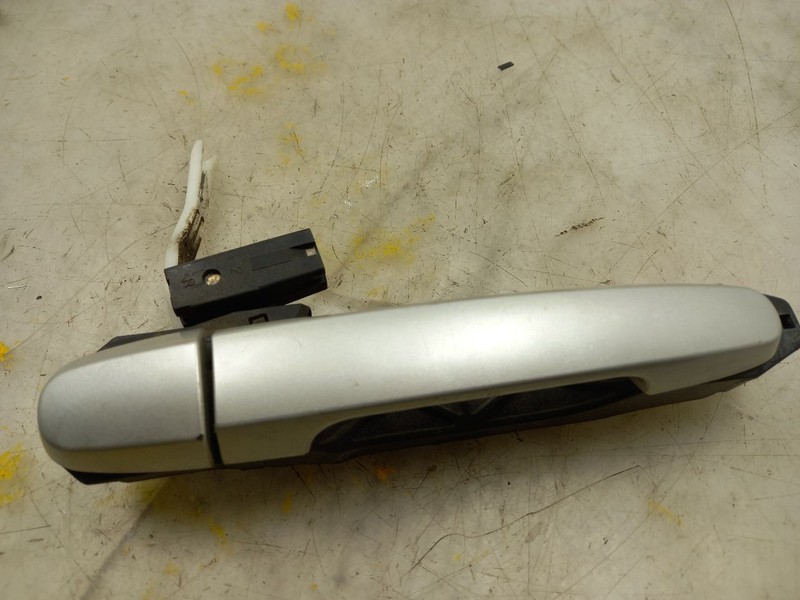 02-06 TOYOTA CAMRY LE REAR PASSENGER RIGHT EXTERIOR DOOR HANDLE SILVER-1C8