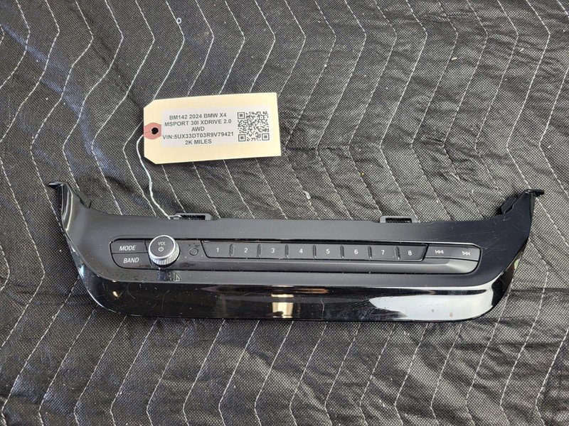 2022-2025 Bmw X4 30i Audio Radio Control Panel OEM 61315A47C38