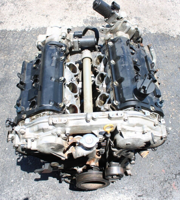 09-11 Infiniti G37 Engine 148K RWD Motor VQ37 VQ37VHR Needs Oil Pan