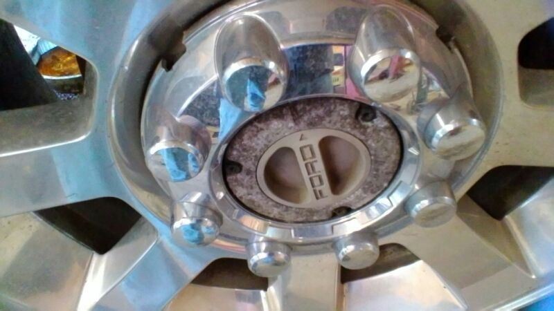 Wheel 20x8 Aluminum Polished 8 FRONT CAP ONLY 08-10 FORD F250SD PICKUP 107493