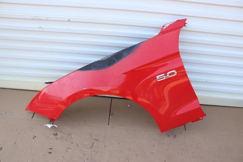 2018-2023 FORD MUSTANG GT FRONT LEFT DRIVER SIDE FENDER PANEL RED OEM