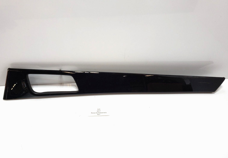 ✅ 17-21 OEM Porsche Panamera 971 Rear Right Passenger Door Interior Trim Black