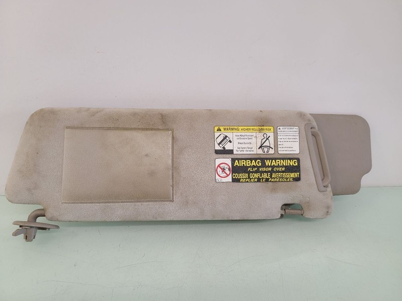 Driver Sun Visor With Illumination Limited Primary Fits 05-06 TUNDRA 589675