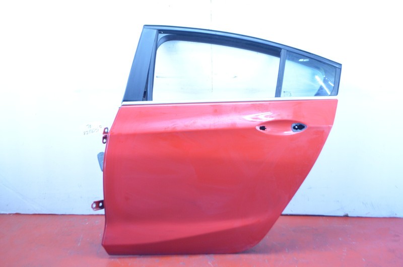 16-19 CHEVROLET CRUZE REAR LEFT DRIVER SIDE DOOR SHELL PANEL RED OEM
