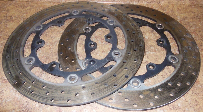 2003 Yamaha FZS1 FZ1 FZ 1 FZS1000 Fazer Front Disk Brake Rotor Rim Wheel 2002 03