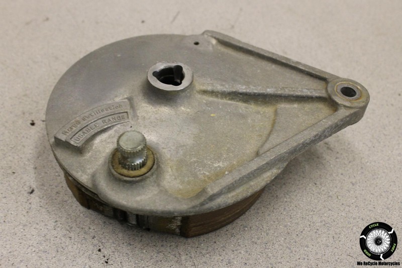 1987 Kawasaki 305 Ltd Kz305b Rear Brake Drum Caliper Clamp Hub KZ 87