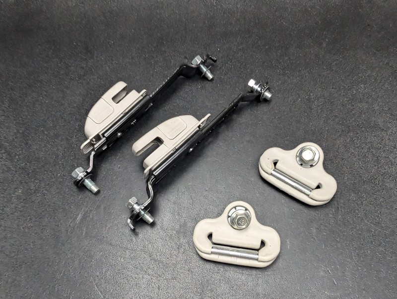 4PC Front Right & Left Seat Belt Adjuster Set 2022 Subaru Crosstrek 2018 - 2023