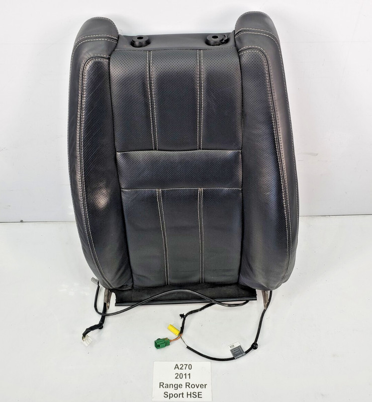 ✅10-13 OEM Range Rover Sport HSE L320 Front Left Driver Seat Upper Cushion Black