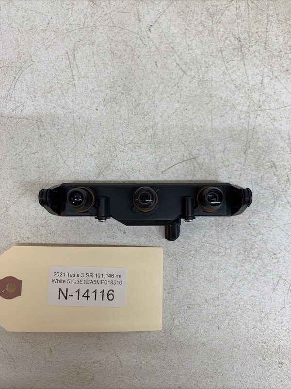 ⚡️Tesla Model 3 Front Windshield Triple Camera 1143746-00-D 14116 B3