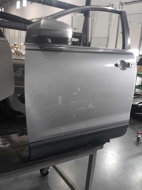 2010 Mazda CX-9 Left Door Silver Used OEM 394703 Dented 4DR SUV 150K Miles