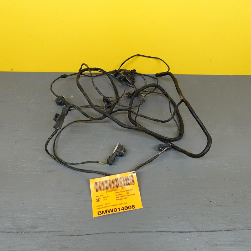 2014-2018 Bmw 435i F32 F33 F36 Rear Bumper Parking Assist Sensors Black Oem Set