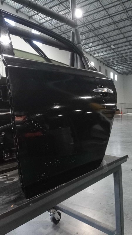 2016 Nissan Sentra Left Door Black PW PL 4DR Used OEM 229373 128K Miles