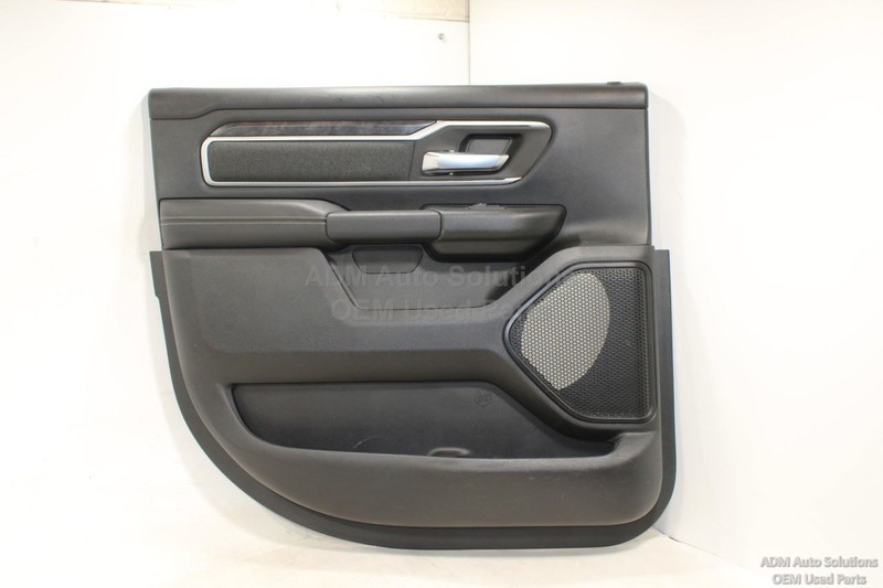 2019 - 2025 RAM 1500 5TH GEN REAR LEFT DRIVER SIDE DOOR PANEL TRIM /BLACK OEM