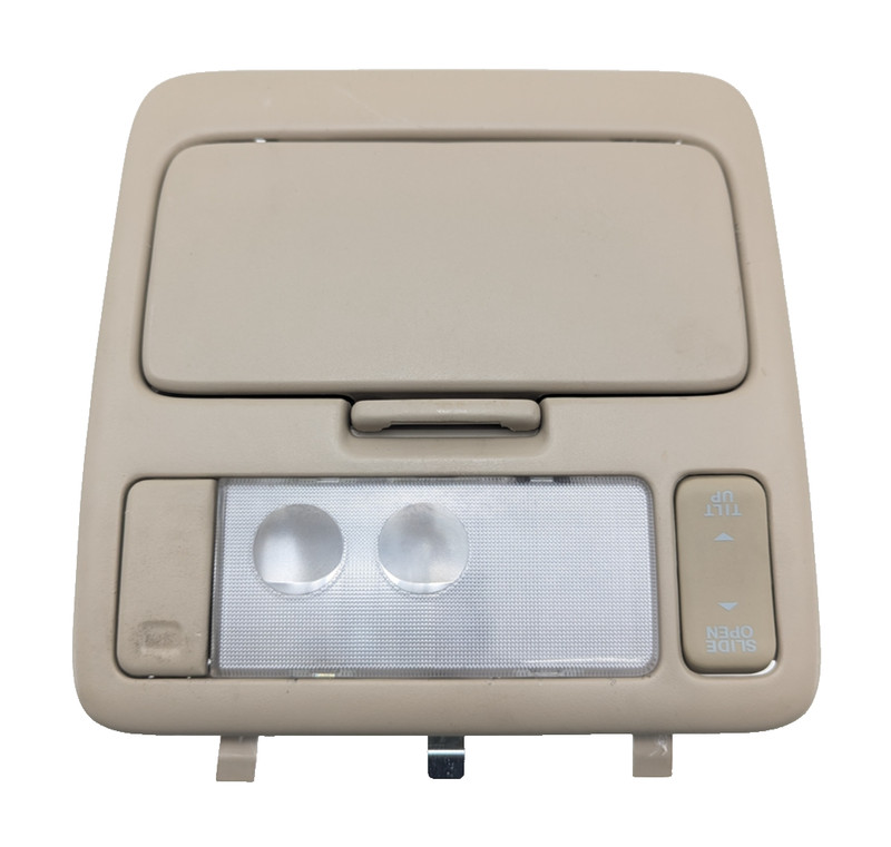 1999-2003 Lexus RX300 Overhead Center Map Dome Light Console Tan W/Sunroof