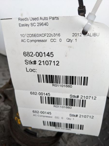 AC Compressor Fits 07-12 MALIBU 1101660