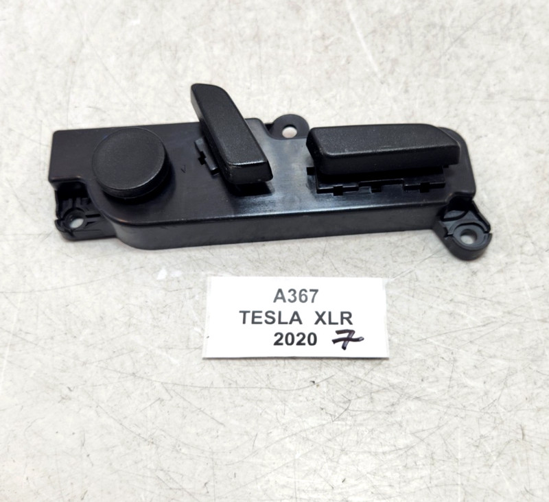 ✅ 2016-2020 OEM Tesla Model X Front Right Passenger Seat Switch Panel Trim