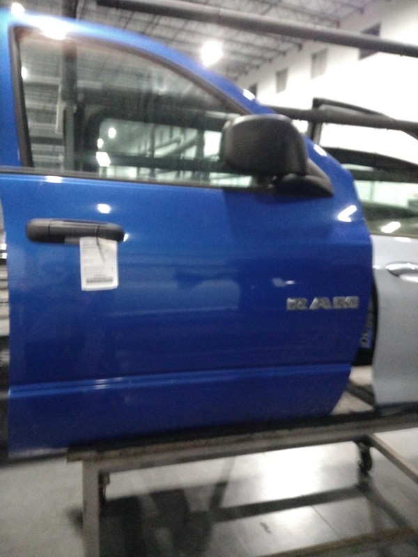2008 Dodge 1500 Pickup Right Front Door Blue 475799 Used 178K Miles