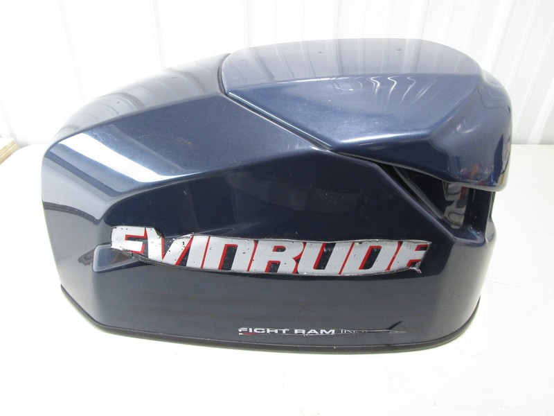 5004953 OMC Evinrude Ficht 115 HP Top Engine Motor Cover Cowl Hood 2002-2003