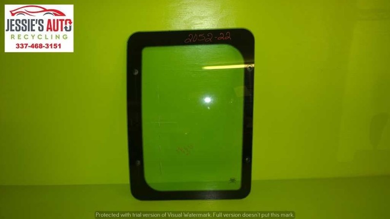 04 05 06 07 08 09 10 11 12 13 14 E250 VAN RIGHT MIDDLE REAR DOOR GLASS 2052-22