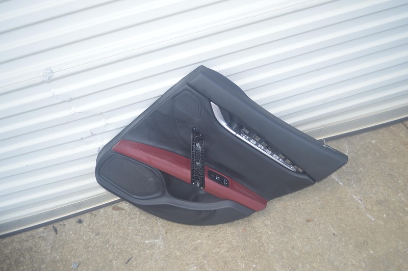 2014-2019 MASERATI GHIBLI REAR PASSENGER SIDE INTERIOR DOOR PANEL COVER OEM