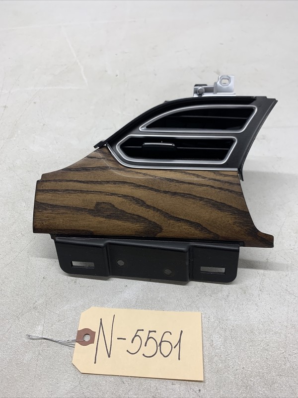 12-16 Tesla Model S Dashboard Left Side A/C Air Vent Grille Panel Trim 5561 B154