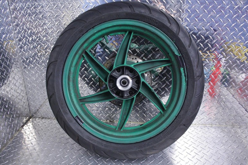 2008 HYOSUNG GT 650 REAR WHEEL RIM WITH BRAKE DISC OEM GT650 08