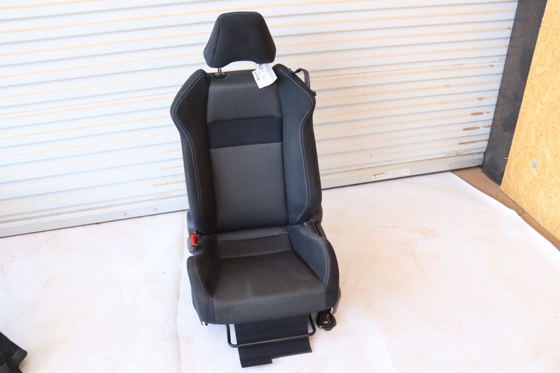 2017-2020 TOYOTA 86 FRONT LEFT DRIVER SIDE SEAT BLACK CLOTH OEM