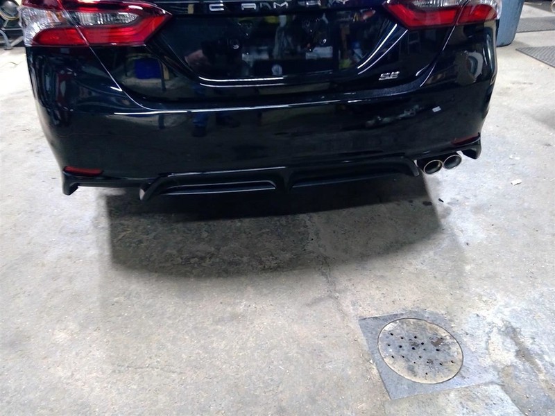 Rear Bumper 1 Piece Bumper Cover Fits 18-24 CAMRY 1770427