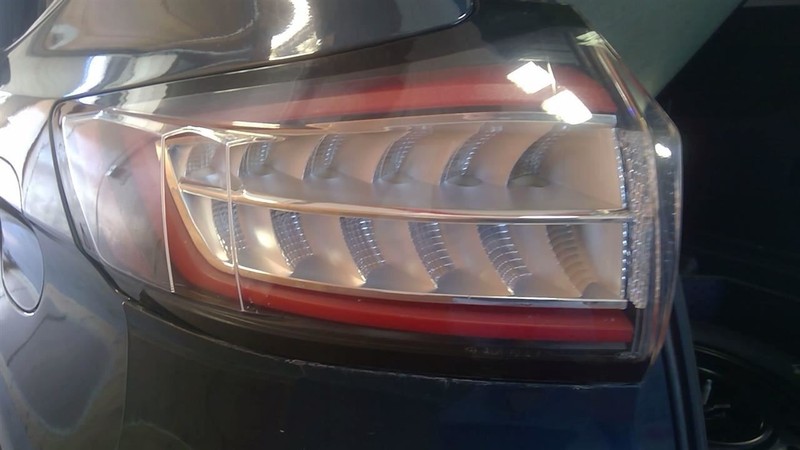 Driver Tail Light SE Quarter Panel Mounted Fits 15-18 EDGE 3445479