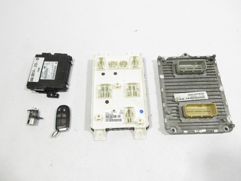 18-24 Dodge Durango R/T 2020 5.7L ECU Engine Body Module Ignition Key Set |Y2
