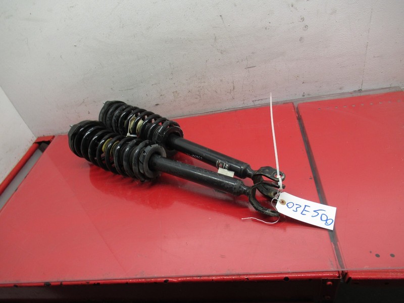 03-06 MERCEDES W211 W219 E500 CLS500 FRONT RIGHT & LEFT SHOCK STRUT PAIR OEM