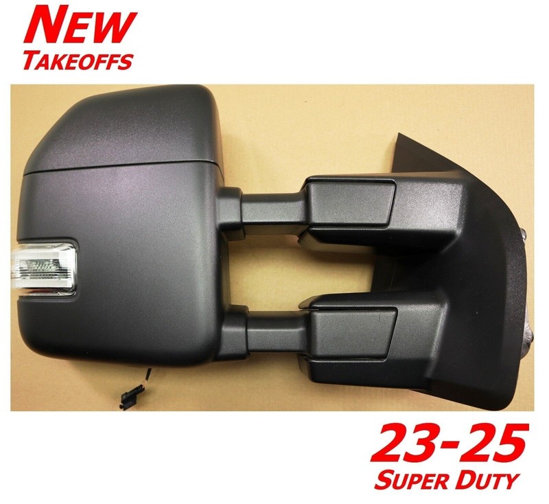 23-26 SUPER DUTY Towing Mirror PC3B17682CC Passenger-Side Door Heated Glass OEM