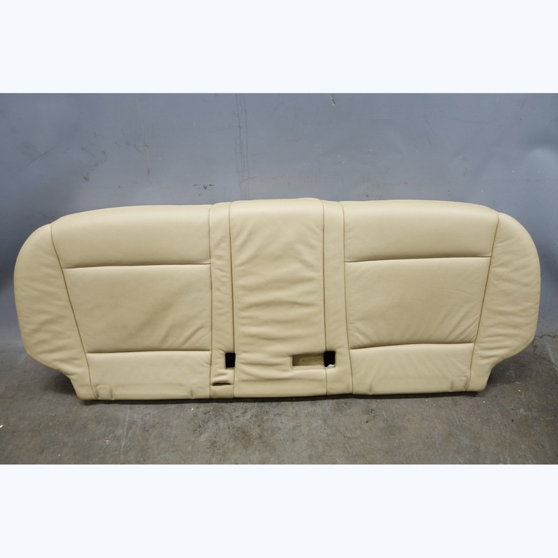 2007-2013 BMW E70 X5 SAV Rear 2nd Row Seat Bottom Bench Beige Leather OEM